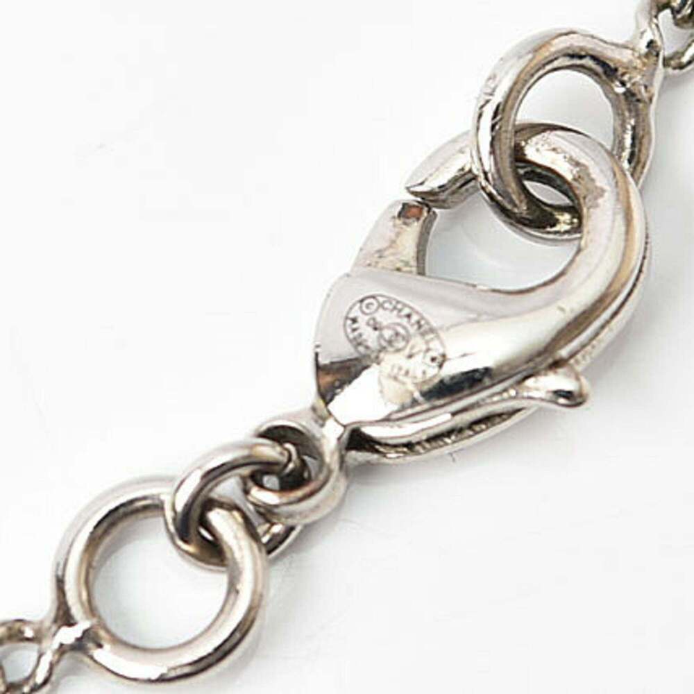 CHANEL White Logo Necklace - Picture 7 of 7